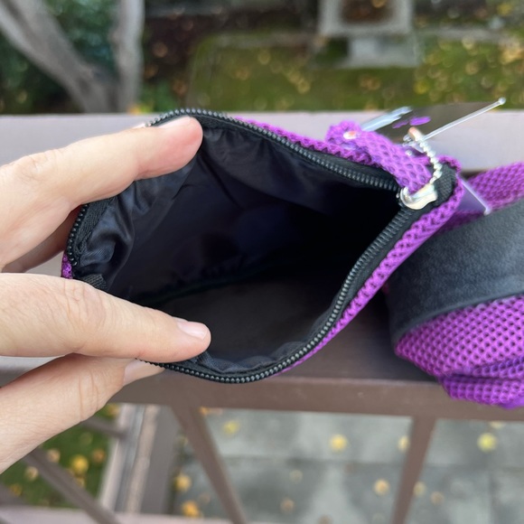 Home-Slippers-Purple Mesh travel slippers by “ Side Kicks”, -Size-5-6.5, NWT - Picture 8 of 10